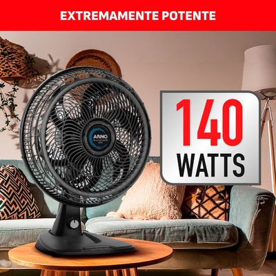 Ventilador de Mesa 2 em 1 40cm Arno X-TREME 6, 6 PÁS 140W 220V VE60