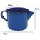 Caneca Leiteira Esmaltada Metalllouça N12 com Bico e Alça 1L Azul Canecão