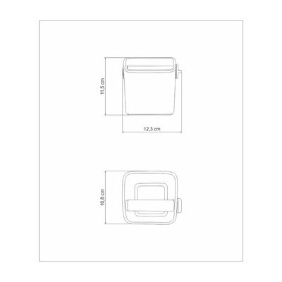 Lixeira Tramontina by Breville para Pó de Café em Aço Inox 0,5 L 69085010