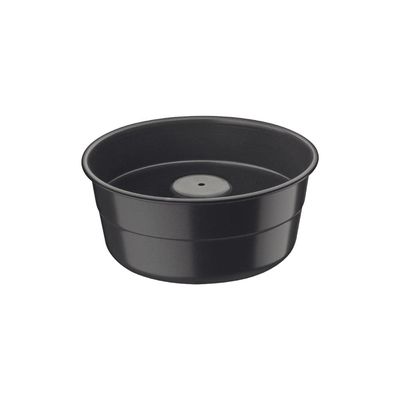 Forma para Bolo e Pudim Tramontina Alumínio Antiaderente Starflon Preto 20 cm 1,5 L