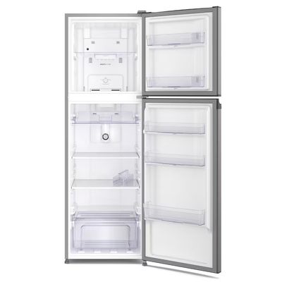 Geladeira TC45S Frost Free Duplex 400L Inox Look Econômica Controle Eletrônico Continental Prata / 110V