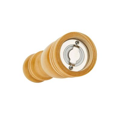 Moedor de Sal e Pimenta 20cm Bambu Sistema Cerâmico Antibacteriano Euro Home Natural