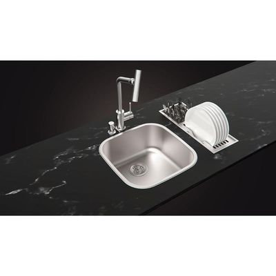 Cuba Tramontina Aria Maxi 40 BS Prime em Aço Inox Acetinado 40 x 40 x 20 cm com Válvula