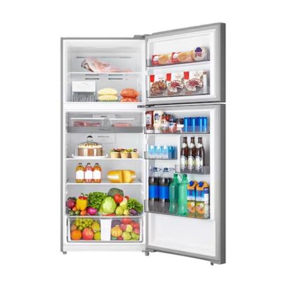 Geladeira Duplex MD-RT611EVK463 473L Frost Free Inverter Painel Touch Flexi-Volt Midea Inox / Bivolt