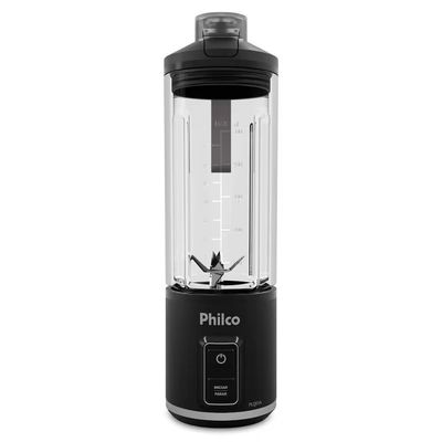Liquidificador Portátil PLQ01A 700ml 120W Sem Fio Philco Preto