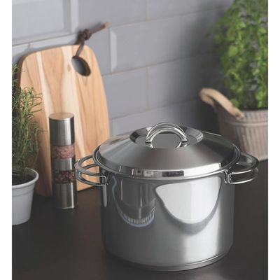 Caldeirão Tramontina Solar Aço Inox 24 cm 9,6 Litros