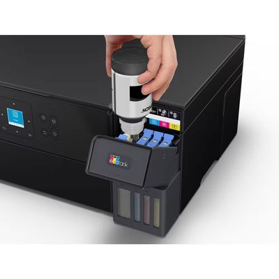 Impressora Multifuncional Tanque de Tinta EcoTank L4360 Wi-Fi Colorida Epson Preto / Bivolt