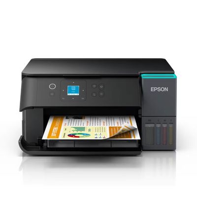 Impressora Multifuncional Tanque de Tinta EcoTank L4360 Wi-Fi Colorida Epson Preto / Bivolt