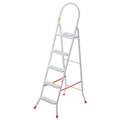 Escada Doméstica 5 Degraus Maxiutil BR Utimil Branco