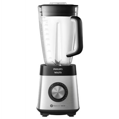 Liquidificador Philips Walita RI2244 Inox 1400W com 12 Velocidades Inox com Preto / 110V