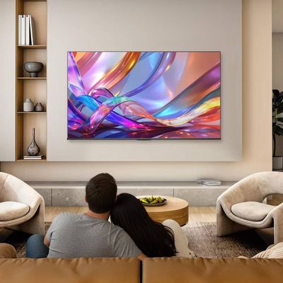 Smart TV 55P 4K UHD 55U6QV 60Hz Vidaa Dolby Vision Hisense Preto