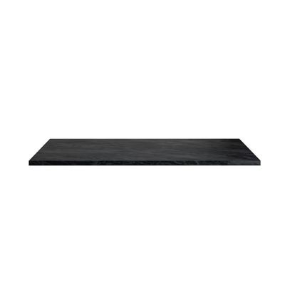 Tampo para Balcão Etna 120cm 27mm em MDP Pintura UV Lacca Poliman Preto