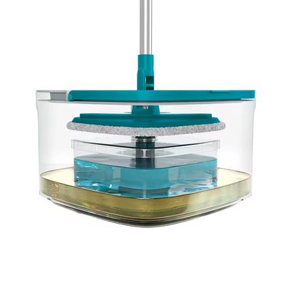 Mop Giratório Água Limpa Flash Limp com Balde e Separação Inteligente Verde