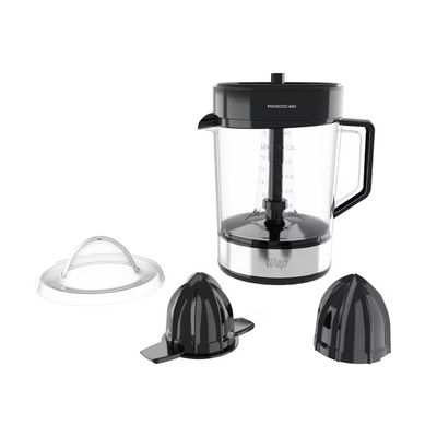 Espremedor de Frutas WJ1200 1,2L 40W Automático Rotação Alternada Wap Preto com Cinza / 110V