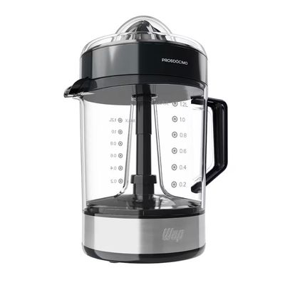 Espremedor de Frutas WJ1200 1,2L 40W Automático Rotação Alternada Wap Preto com Cinza / 110V