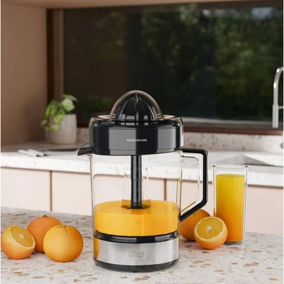 Espremedor de Frutas WJ1200 1,2L 40W Automático Rotação Alternada Wap Preto com Cinza / 110V