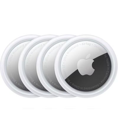 Pacote com 4 AirTag 2ª Geração Branca Apple Branco