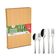 Faqueiro Classic FQM30C 30 Peças Aço Inox Cabo Decorado Serve 6 Pessoas Euro Home Inox