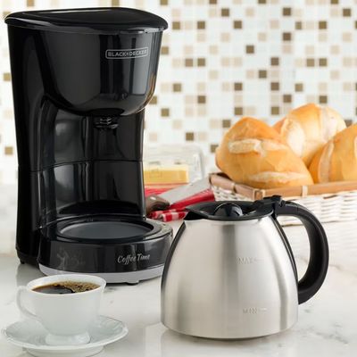 Cafeteira Elétrica CM15 15 Cafés Jarra em Inox Black+Decker Preto com Inox / 110V
