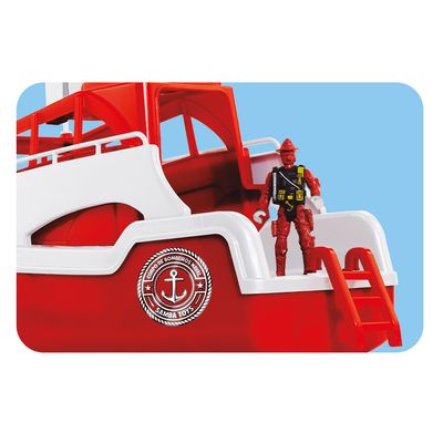 Kit Bombeiro Comando Aqua Samba Toys