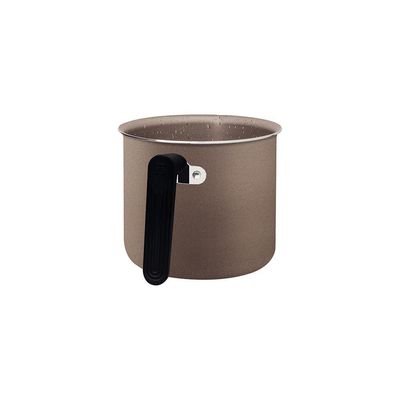Fervedor Milazzo 14cm Alumínio Antiaderente Starflon Max Soft-touch Tramontina Bege
