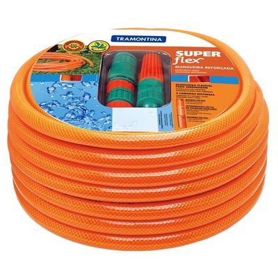 Mangueira Tramontina Super Flex de 1/2 Laranja
