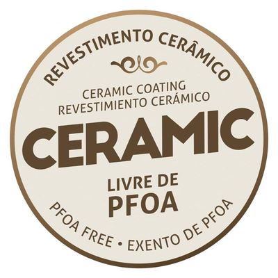 Jogo de Panelas Tramontina Évora em Alumínio com Revestimento Interno Cerâmico e Externo de Silicone Coral 5 Peças