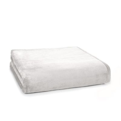 Cobertor Flanel Adele Karsten Casal / Cinza