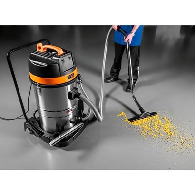 Aspirador de pó Tramontina 80 Litros em Aço Inox para sólidos e líquidos 2400 W 220 V