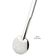 Bomba Inox Chata Com Botão Tubo Chupeta Dupla Bojo Redondo Cano De 8mmx22Cm