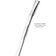 Bomba Inox Chata Com Botão Tubo Chupeta Dupla Bojo Redondo Cano De 8mmx22Cm