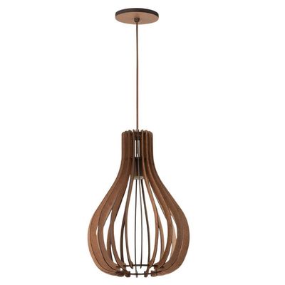 Luminária Pendente 131cm 1 Lâmpada Dital Interna Cozinha Jantar Quarto Lustre