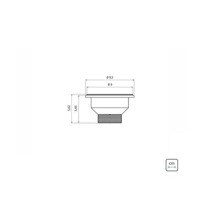 Cuba de Embutir Tramontina Prime Isis 2C 34 BL em Aço Inox Acetinado 76 x 44 cm com Válvulas