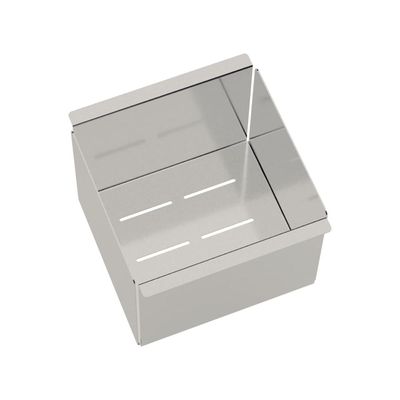 Escorredor Profundo Tramontina 15x16 cm em Aço Inox Scotch Brite para Canal Organizador