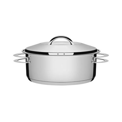 Jogo de Panelas Tramontina Solar 3 Peças Aço Inox Fundo Triplo