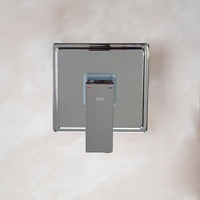 Acabamento Misturador Monocomando Com Registro De Chuveiro Cromado
