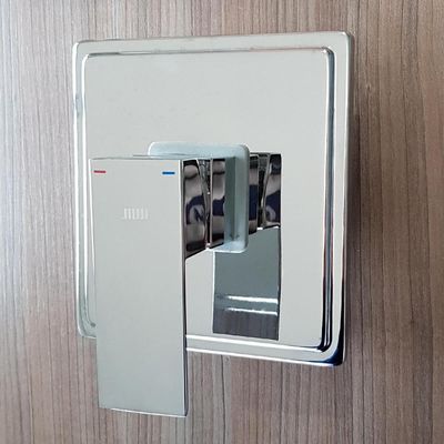 Acabamento Misturador Monocomando Com Registro De Chuveiro Cromado