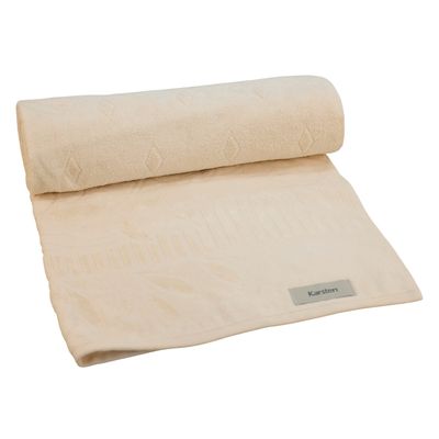Toalha Banho Lotus 140X70Cm 440G/M2 Amarelo Vanilla - Karsten