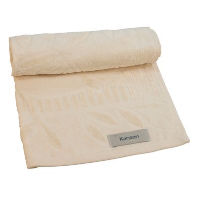 Toalha Rosto Lotus 70X48Cm 440G/M2 Amarelo Vanilla - Karsten