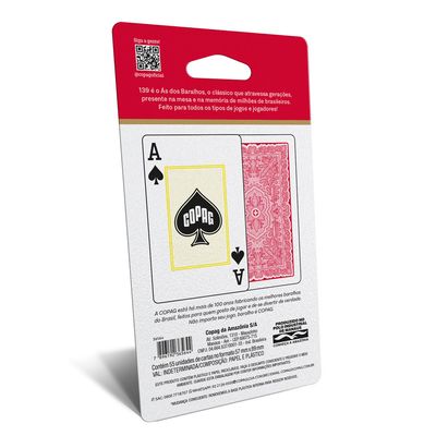 Jogo de Cartas Baralho 139 Copag