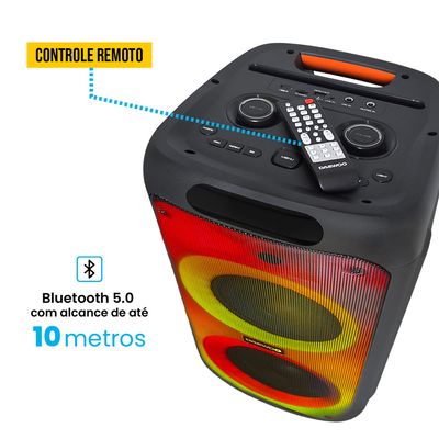 Caixa de Amplificada Daewoo Partybox 2000W