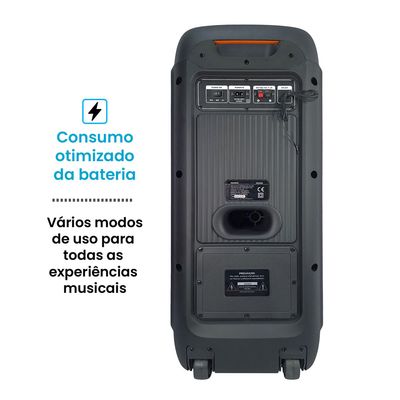 Caixa de Amplificada Daewoo Partybox 2000W