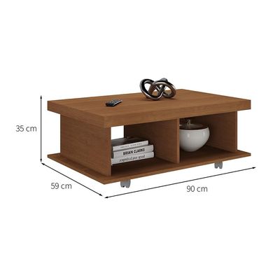Mesa de Centro Retangular Dunas Cinamomo