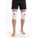 Joelheira Slide Flamengo Branco Gg Knit 3D Espuma 12Mm Prote