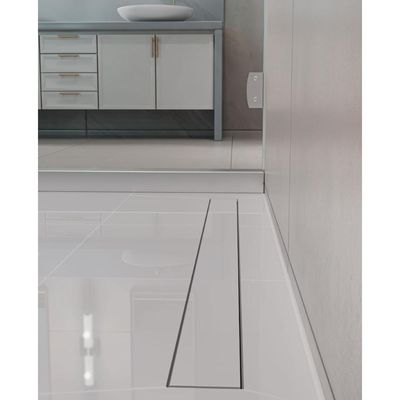 Ralo Neo Hidden Tramontina com Tampa em PVC 120x7,5 cm