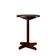 Mesa Bar Baixa Piratini 60x77cm em Madeira Maciça Castanho Acetinado