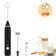 Kit Batedeira Mini Mixer Eletrico Misturador 2 Em 1 Portatil Sem Fio Recarregavel Multiuso Espumador Shakes Drinks