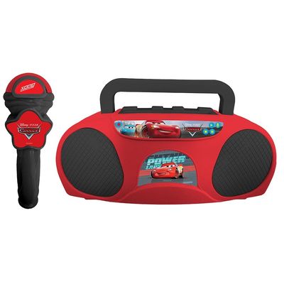 Boombox Karaoke Infantil Carros