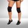 Joelheira Spry Preto M Flamengo Knit 3D Eva 15Mm Alta Proteç