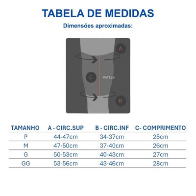 Joelheira Com Proteção N1 Linha Cbv Preto G N1 Sport
